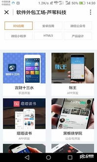軟件外包工場小程序